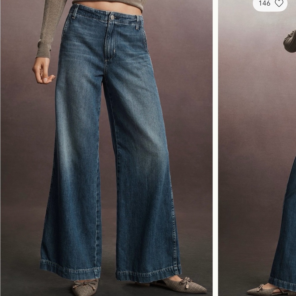 AMO Edith Women’s Blue Jeans/wide leg